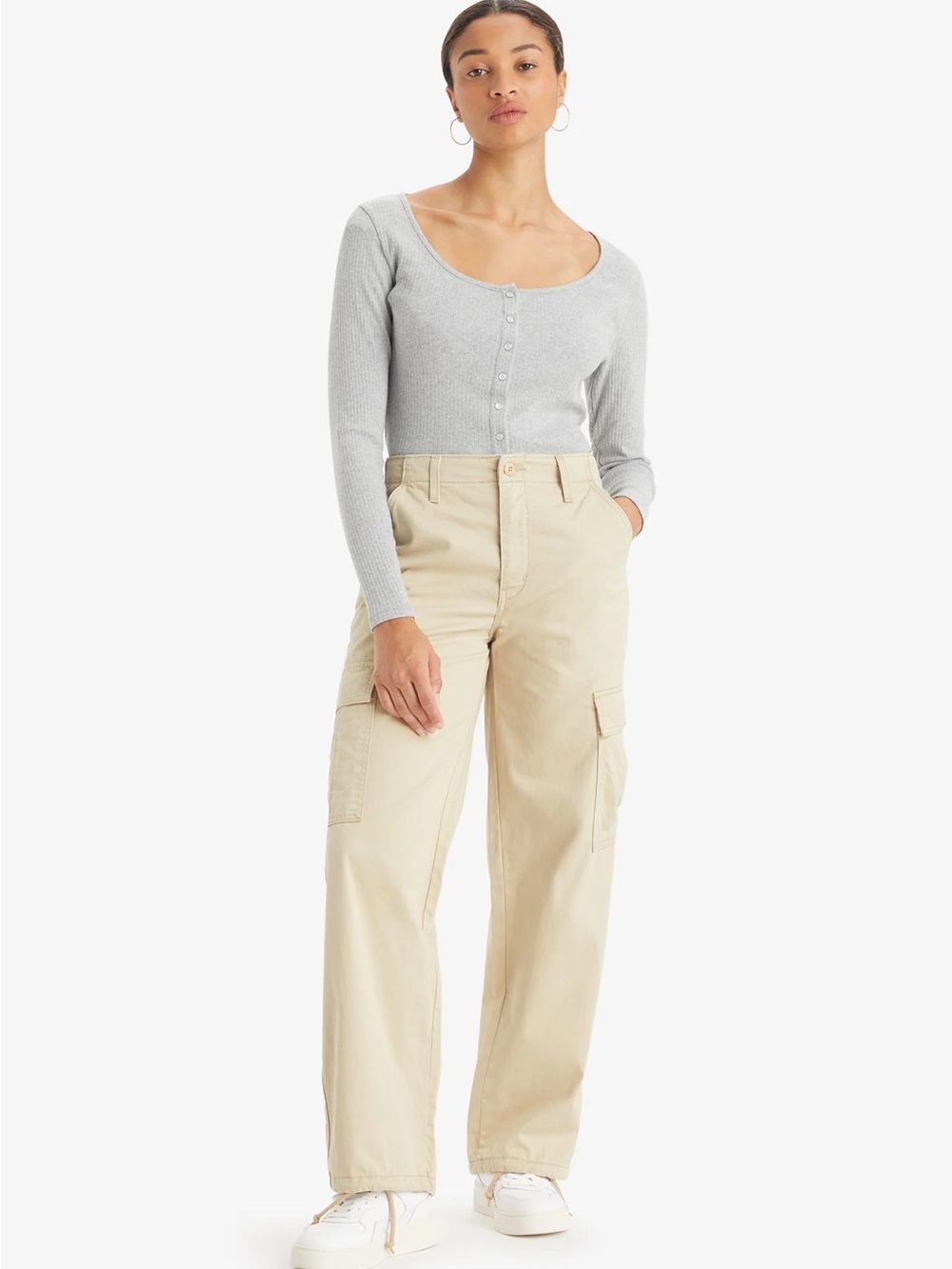 Levi’s ‘94 Baggy Beige Cargo Women’s Pants